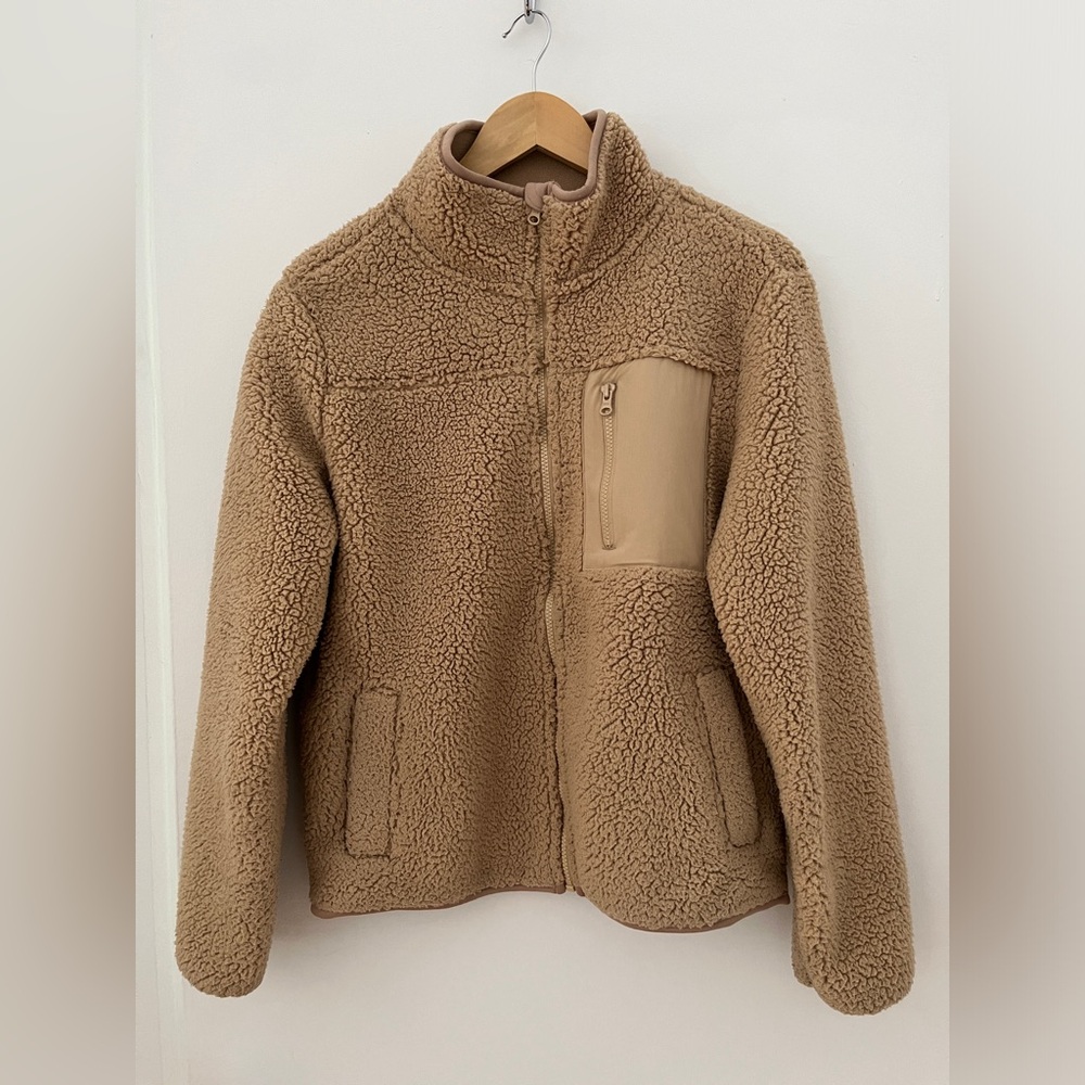Joe Fresh Beige Fleece Jacket